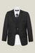 Boys' Matte Black Jacket