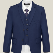 Boys' Midnight Dark Navy Suit