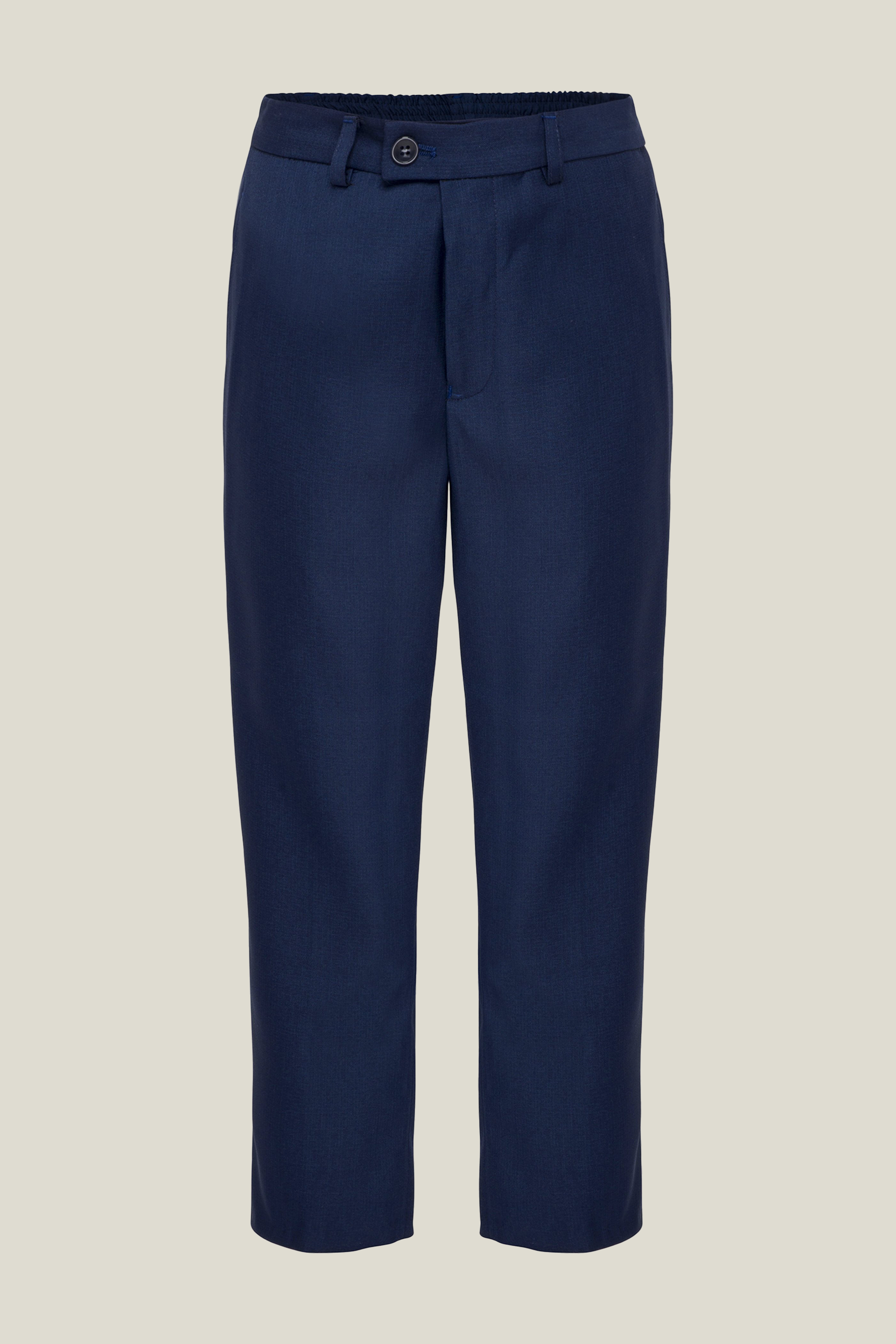 Boys Dark Horse Navy Trousers