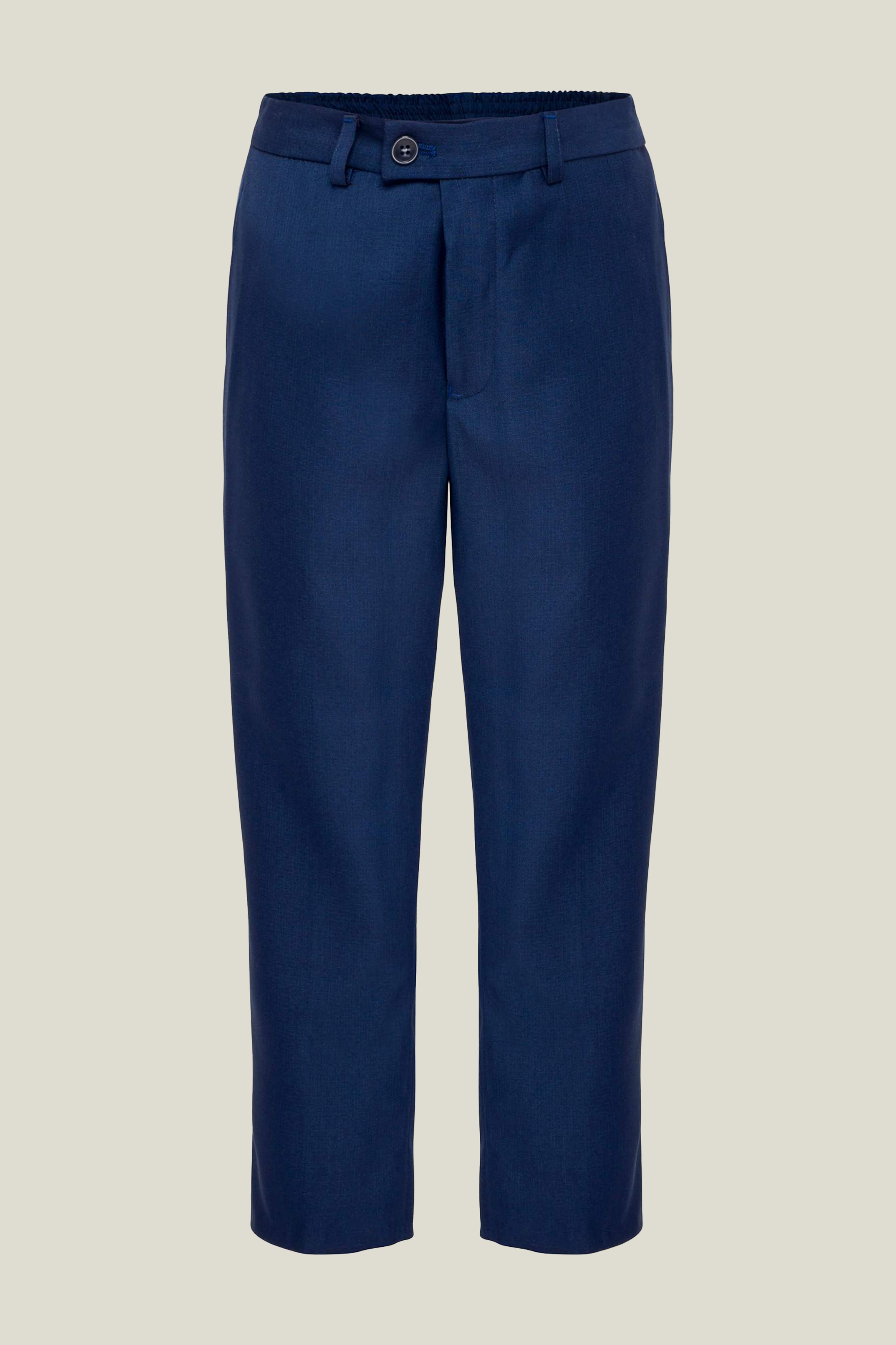 Boys Navy Blue Trousers