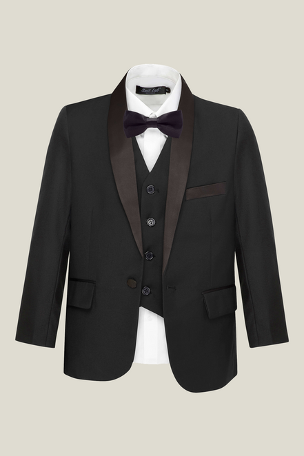 Boys' Noir Black Tuxedo