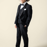 Boys' Noir Black Tuxedo