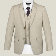 Boys' Sahara Beige Suit