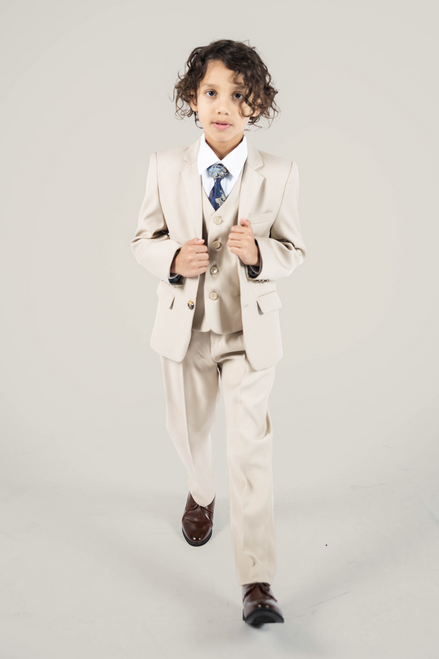 Boys' Sahara Beige Suit