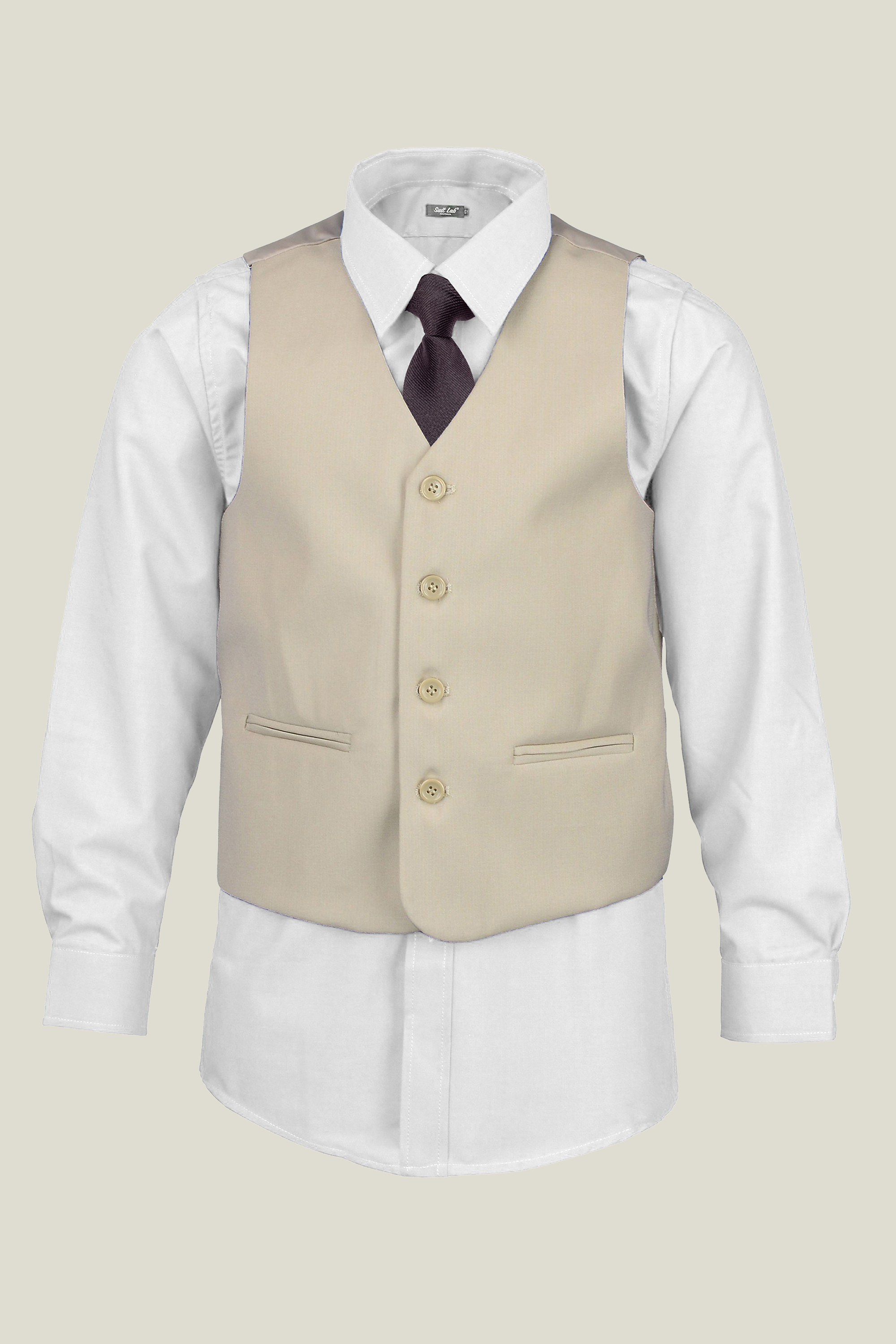 Boys' Sahara Beige Suit