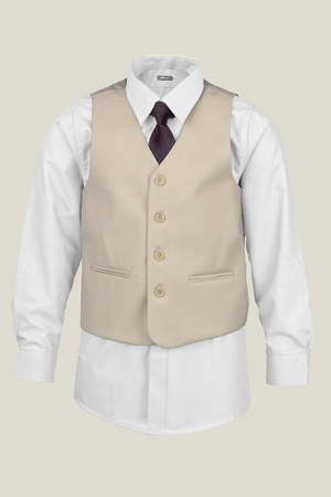 Boys Beige Suit