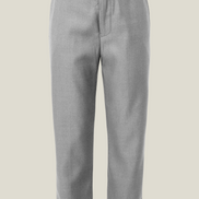 Boys' Bone Grey 4-Piece Waistcoat Suit Set