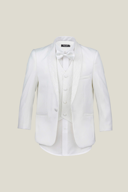 Boys' Sovereign Pearl White Tuxedo