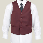 Boys' Crimson Burgundy Tuxedo