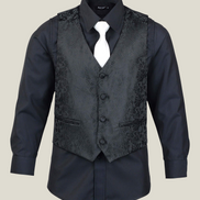 Boys' Sovereign Black Tuxedo