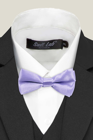 Boys Bow Tie - Lilac Purple