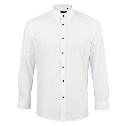 mens white dress shirt with black buttons Gothic Plus Size Turn-down Collar Cut Out Mock Button Ribbed Rose Flower Lace Trim Layered A Line Velvet Dress Black / 2X main image 0