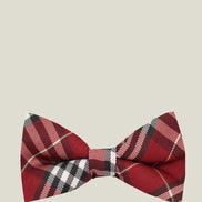 Boys' Bow Tie - Red Checks