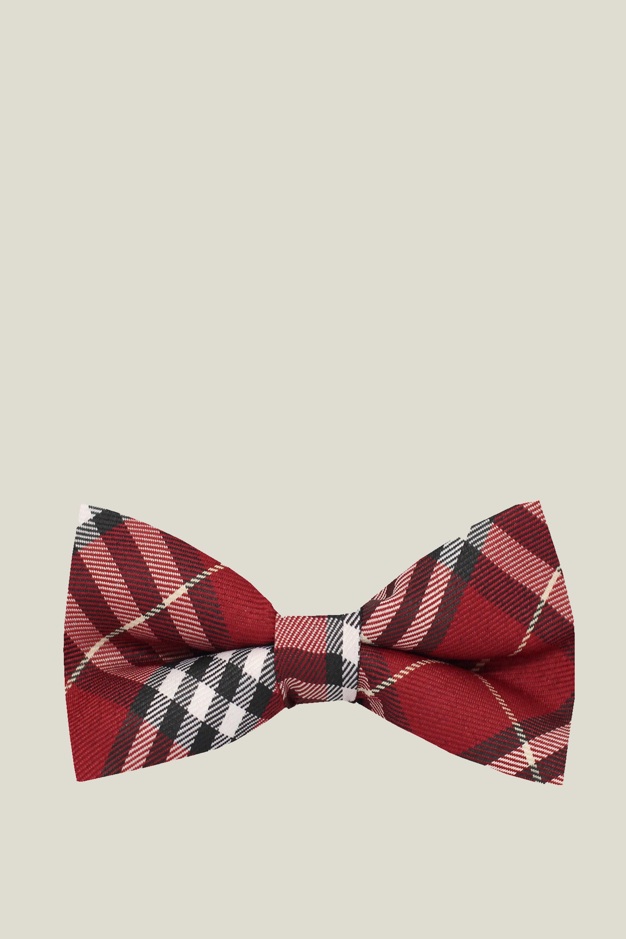 Boys' Bow Tie - Red Checks