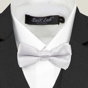 Boys' Bow Tie - Silver