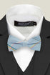 Boys' Bow Tie - Sky Blue Checkered