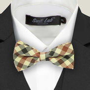Boys' Bow Tie - Vintage Checkered