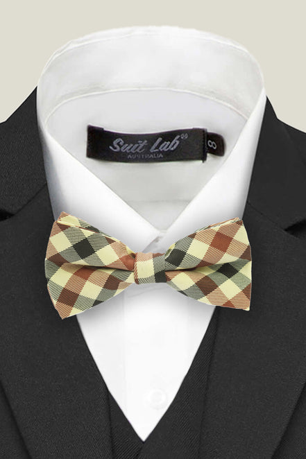 Boys' Bow Tie - Vintage Checkered