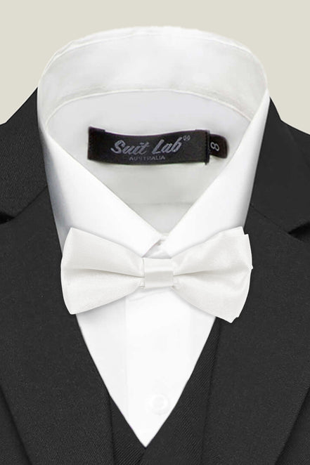 Boys' Bow Tie - White