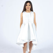Amara Hi - Low Gown - White