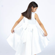 Amara Hi - Low Gown - White