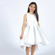 Amara Hi - Low Gown - White
