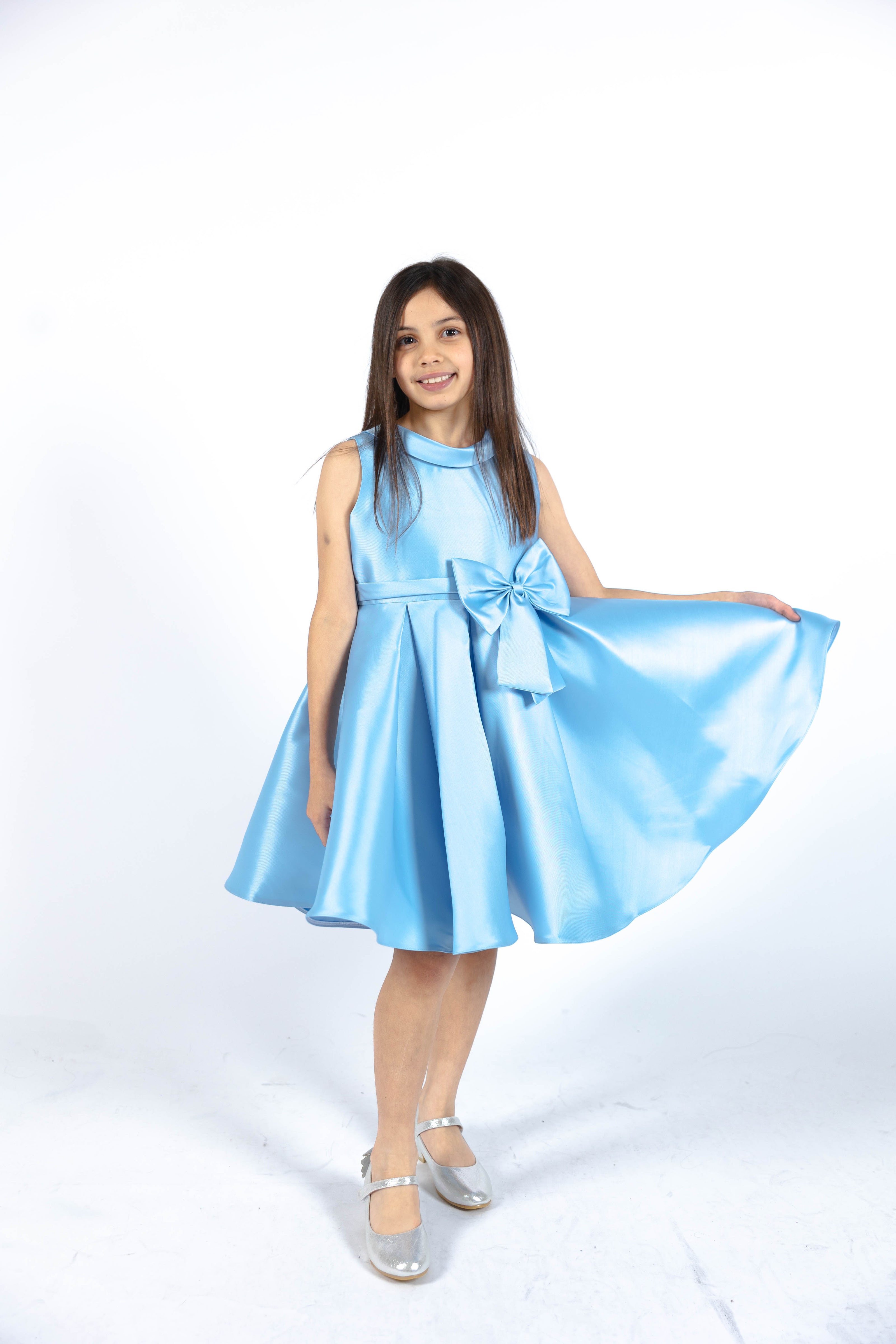 Nicole Dress - Sky Blue