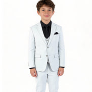 Boys' Cloud Grey Suit