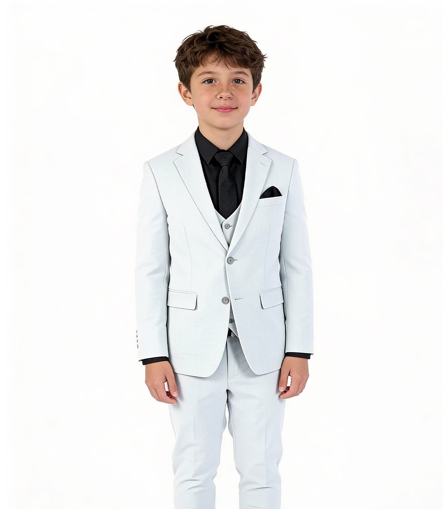 Boys' Cloud Grey Suit