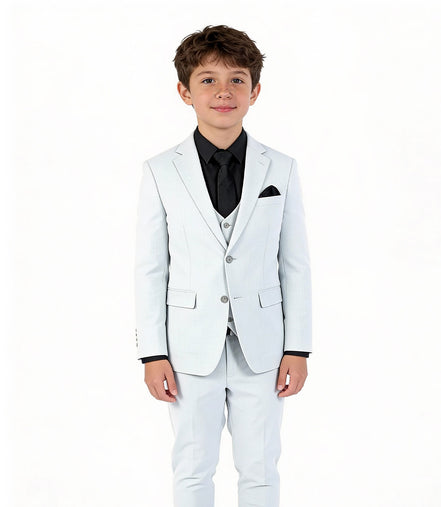 Boys' Cloud Grey Suit