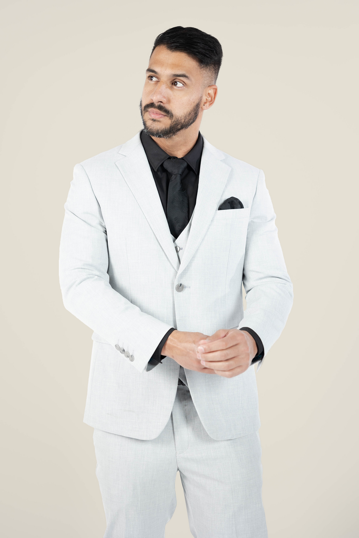 Men's Cloud Grey Suit