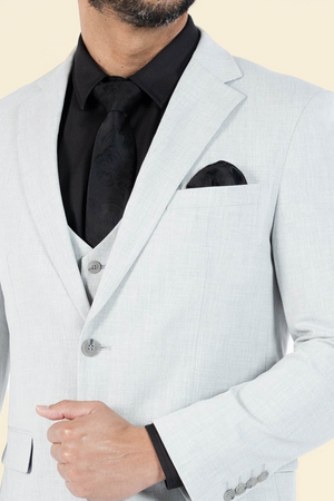 Mens Stone Grey Suit