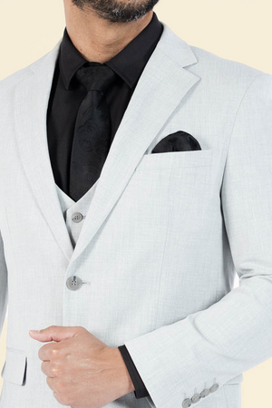 Men's Stone Grey Suit Jacket