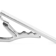 Mini Silver Tie Clip