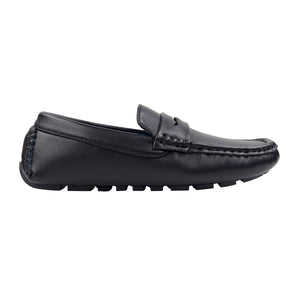 Oslo Leather Loafers - Black