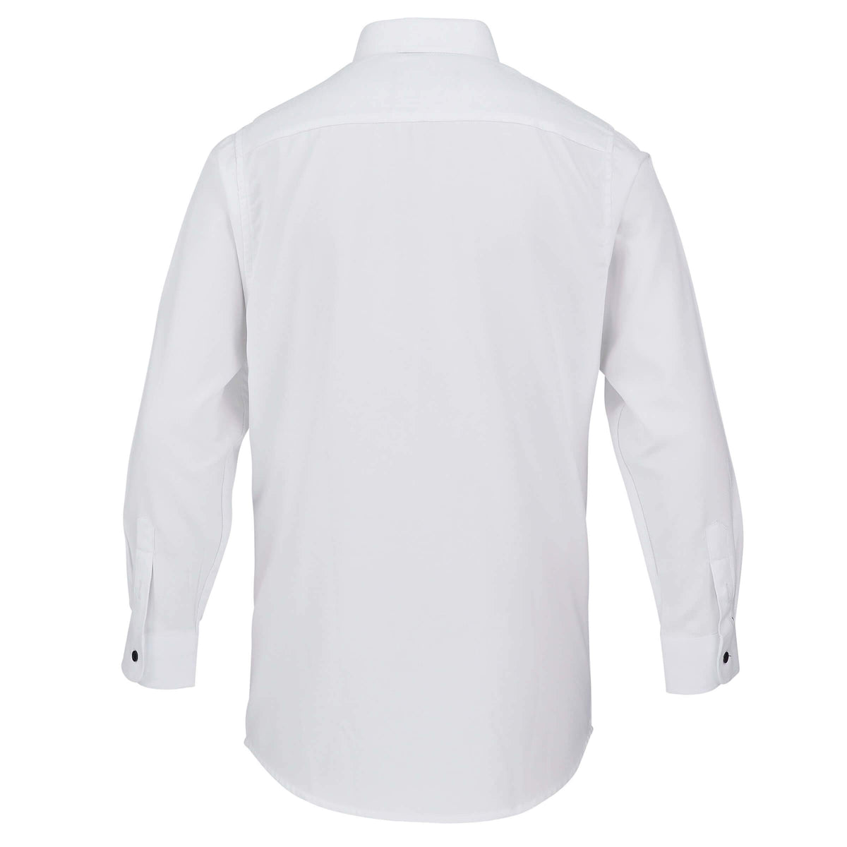Boys White Formal Shirt Textured with White Buttons