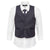 Boys Blue Steel Grey 4-Piece Set