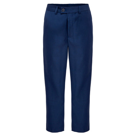 Boys Navy Blue 4-Piece Suit - Suit Lab