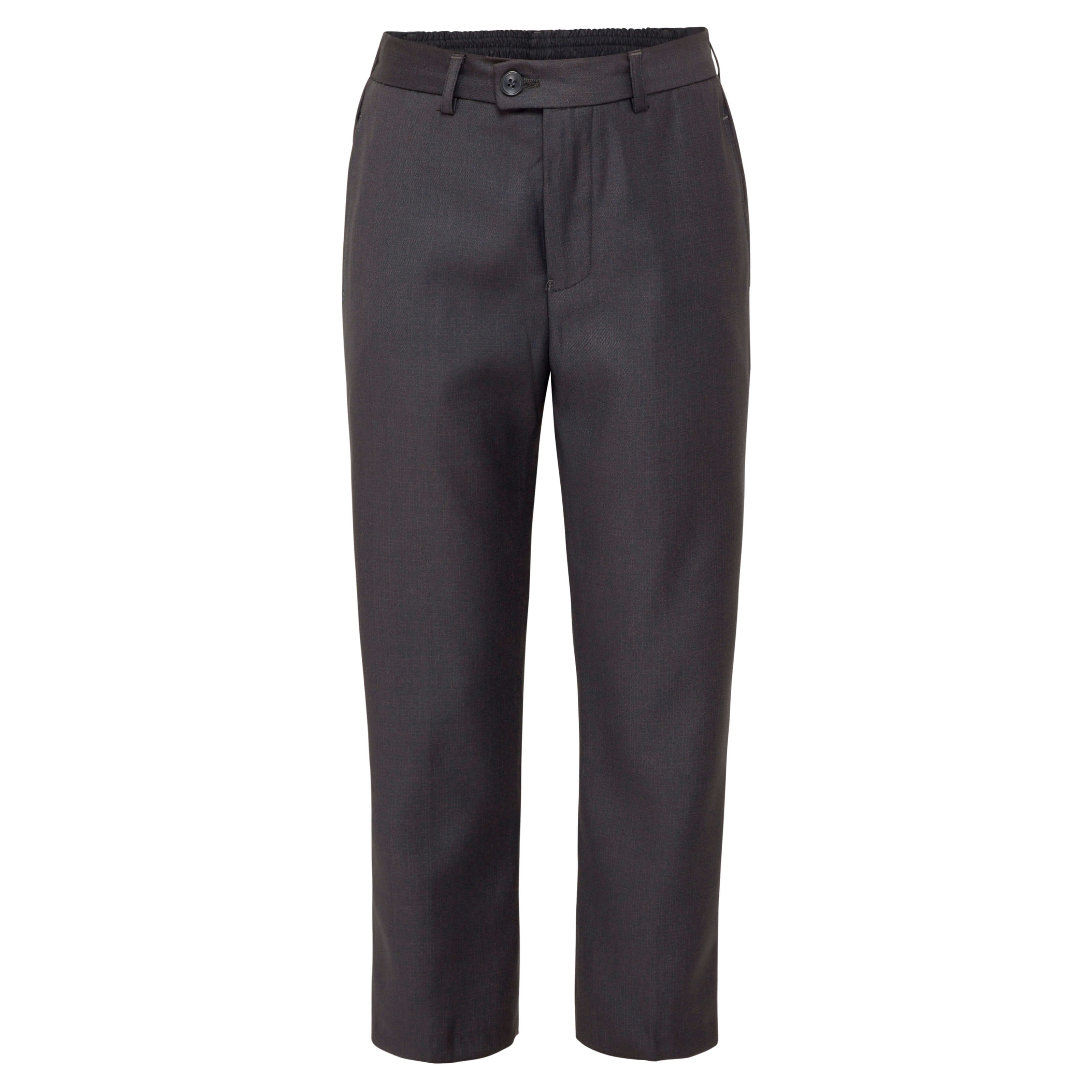 Boys' Charcoal Grey Waistcoat Suit