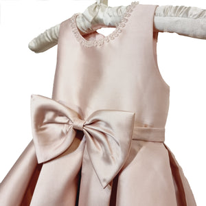 Amara Hi - Low Gown - Dusty Pink