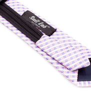 Boys' Tie - Purple Mutli Checks
