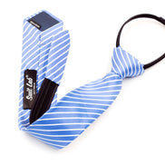 Boys' Tie - Sky Blue Stripes