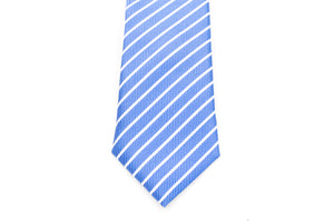 Boys Ties - Sky Blue Stripes