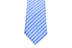 Boys Ties - Sky Blue Stripes