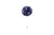 Lapel Pin - Steel Blue