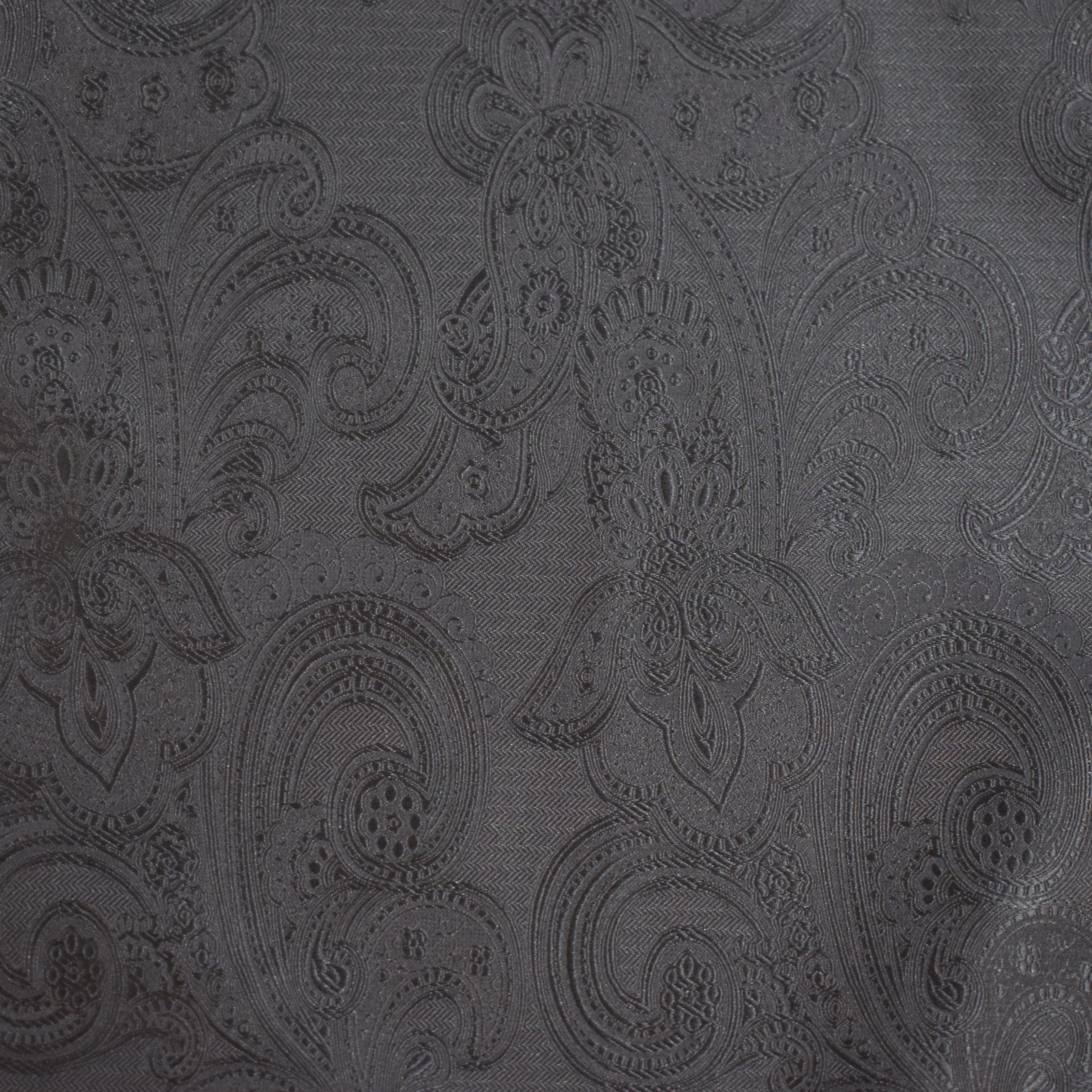 Matching Bow Tie - Black Paisley