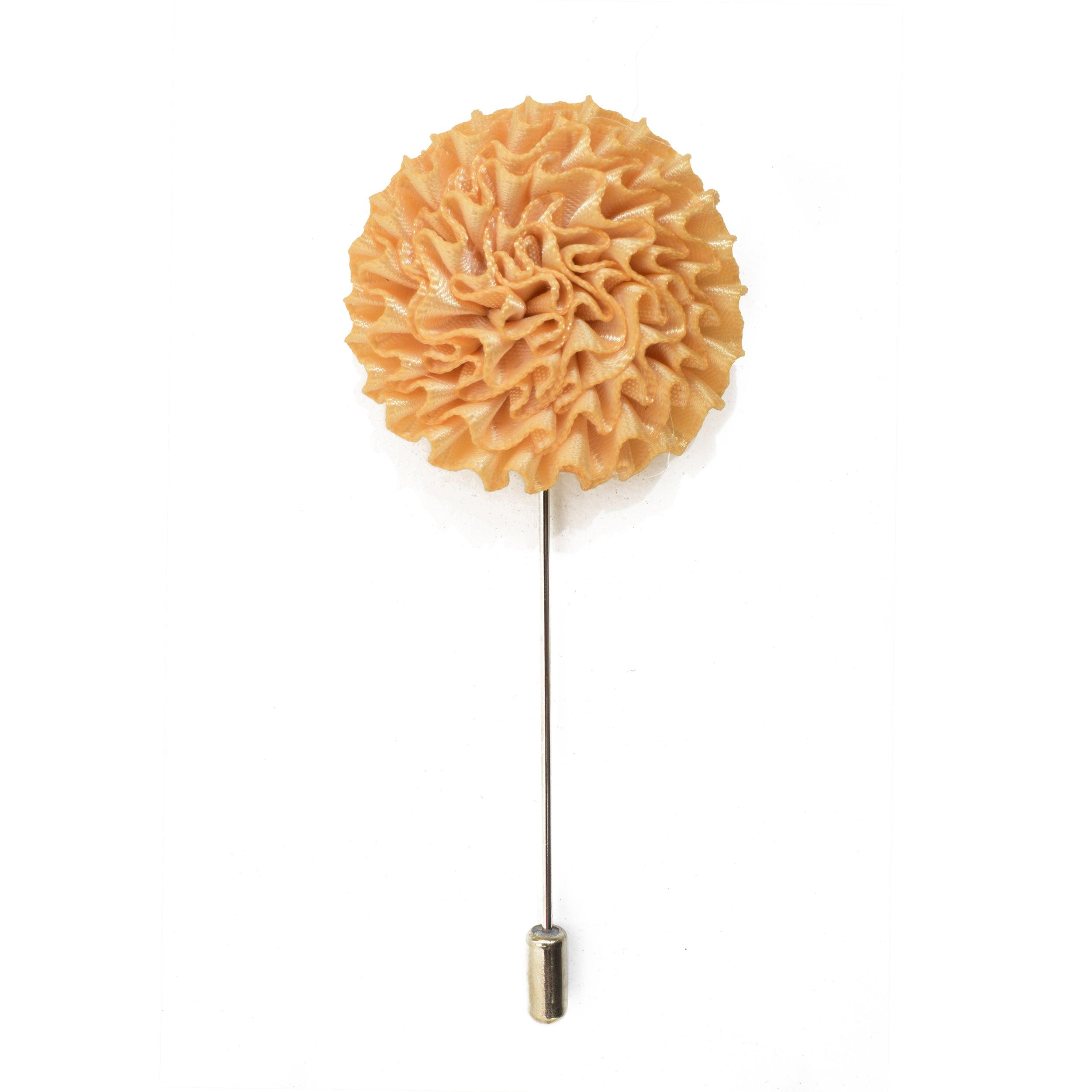 Bloom Lapel Pin - Beige - Suit Lab