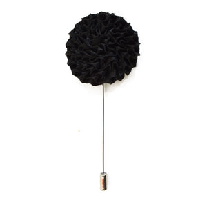 Bloom Lapel Pin - Black