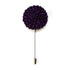 Bloom Lapel Pin - Dark Purple