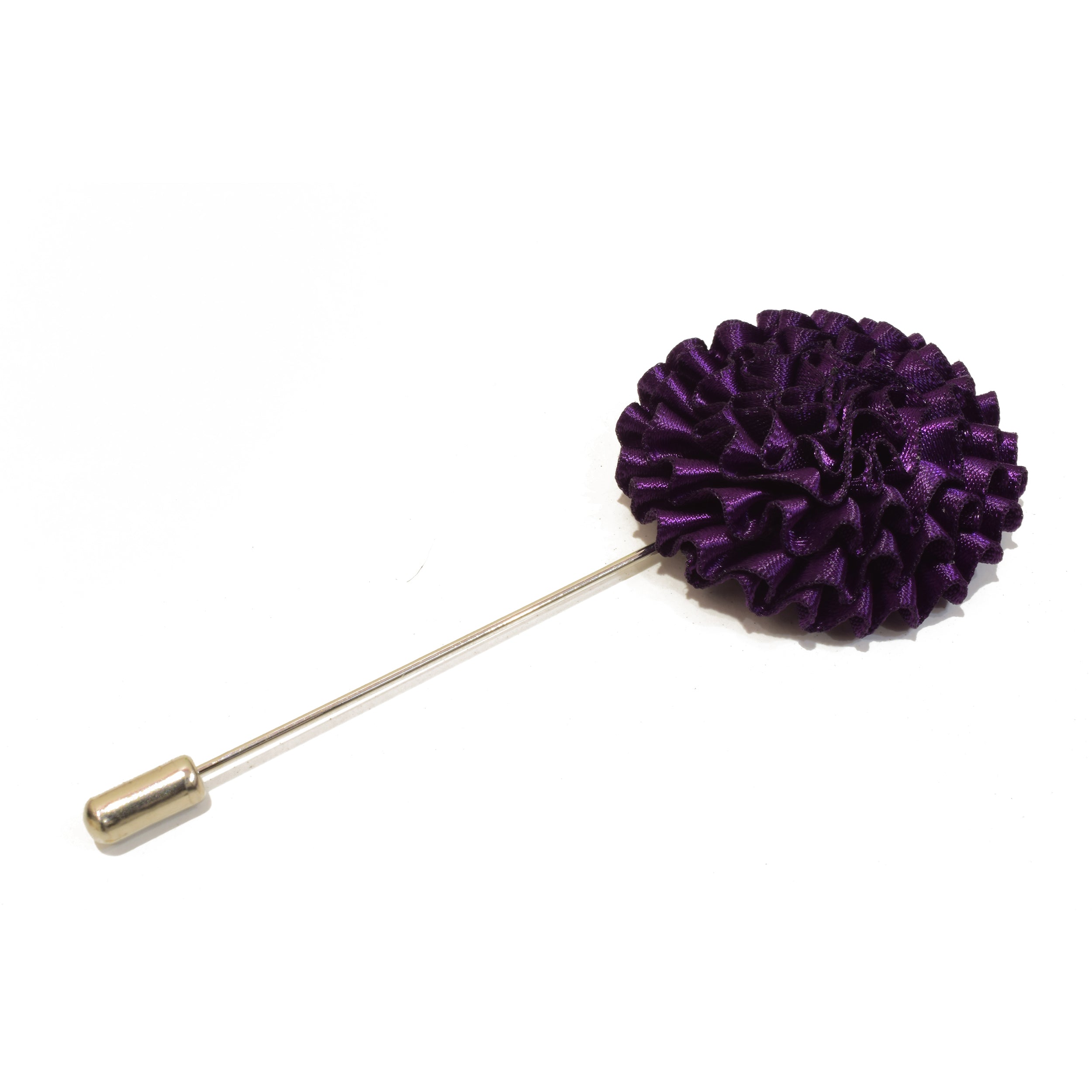 Bloom Lapel Pin - Dark Purple
